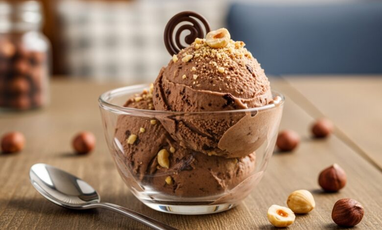 Chocolate Hazelnut Gelato