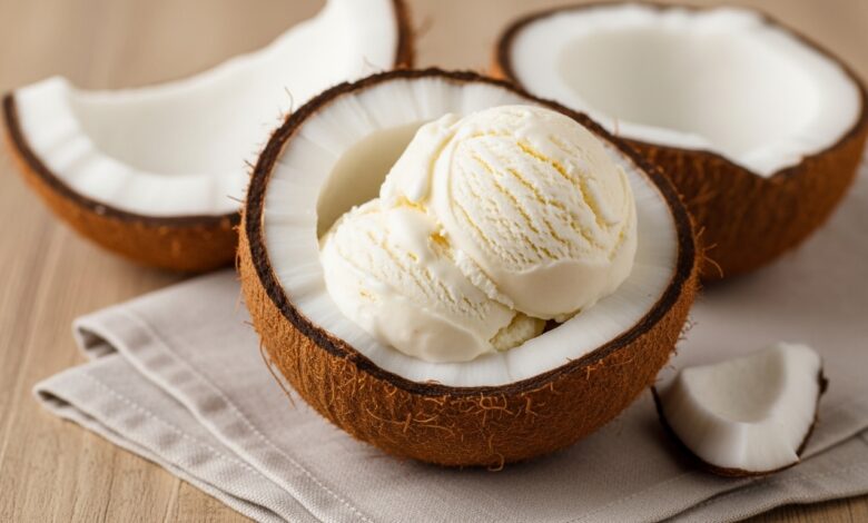 Coconut Cream Ice Cream